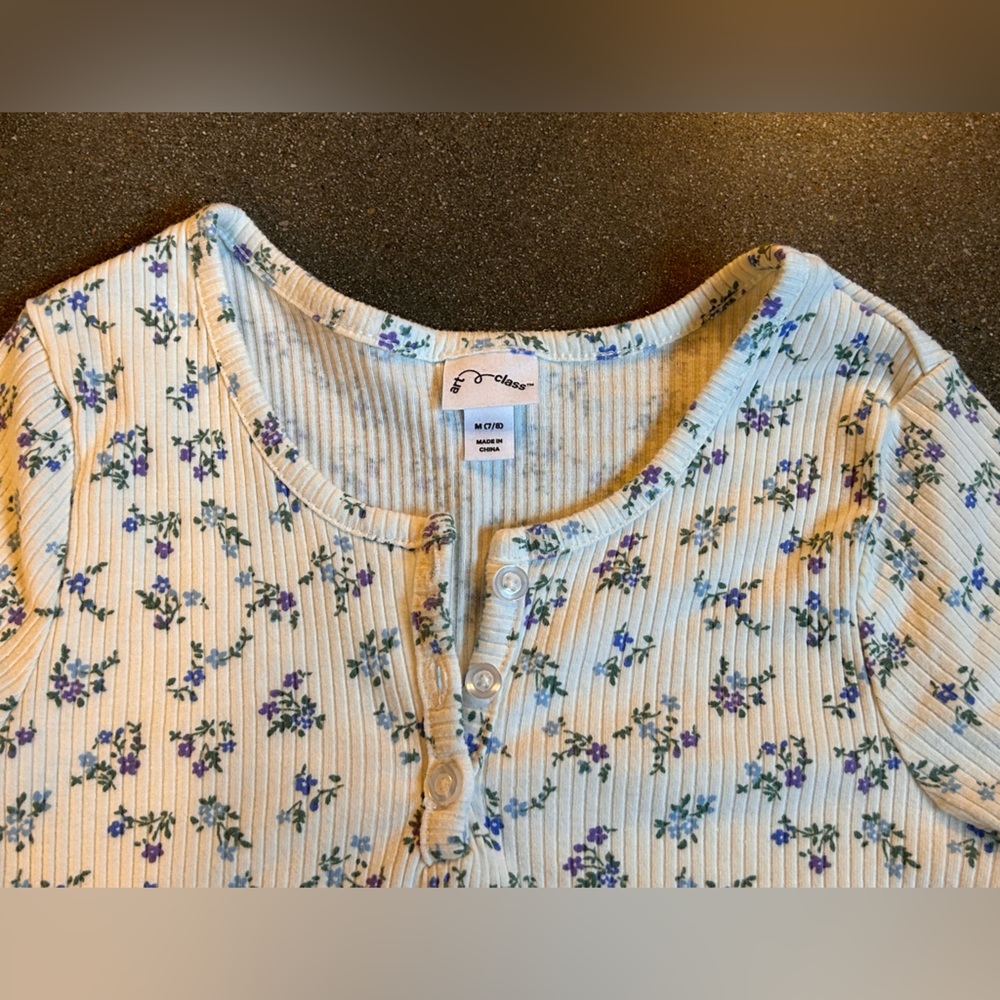 Girls stretch tee